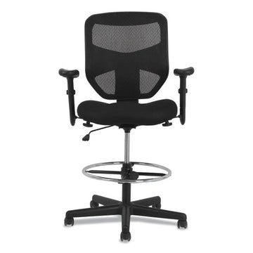 HON® Prominent High-back Task Stool, Supports Up To 250 Lb, 21" To 28.1" Seat Height, Black freeshipping - TVN Wholesale